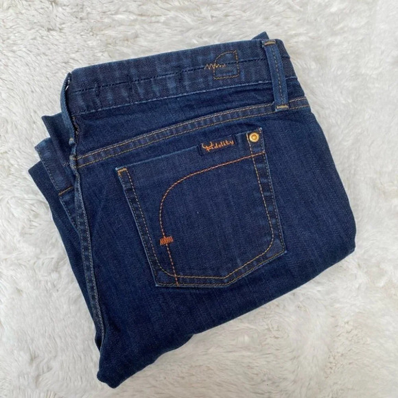 Fidelity Denim - Y2K Hyacinth Low Rise Flare Denim Jeans - Picture 2 of 7